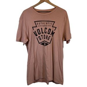 Men’s Volcom Stone Pink Super Soft Surf Shirt in an XL Extra Large